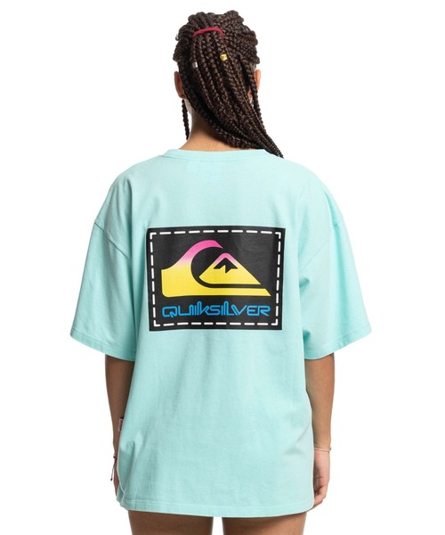 「Quiksilver」 半袖Tシャツ SMALL ブルー メンズ_画像9