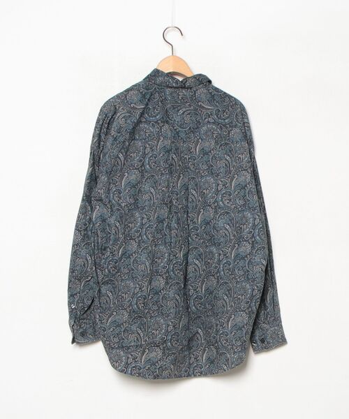 「ANPAS」 「ciao.indenture」長袖シャツ M ブルー系その他 メンズ_画像2