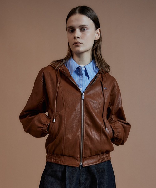 MAISON SPECIAL（メゾンスペシャル） ブルゾン アウター Faux Leather