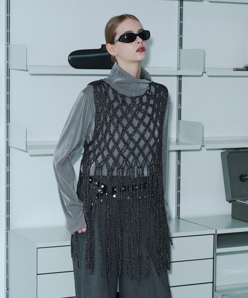 KAIKO（カイコー） ベスト ジレ KAIKO Pad vest -finx cotton gabadine