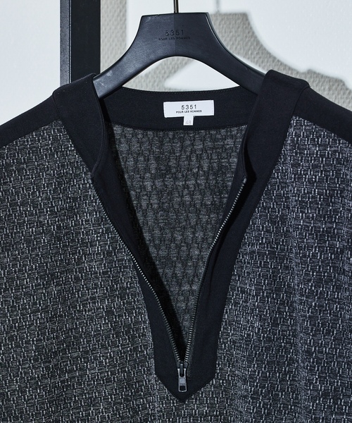 「5351 POUR LES HOMMES」 半袖Tシャツ 48 グレー メンズ_画像4