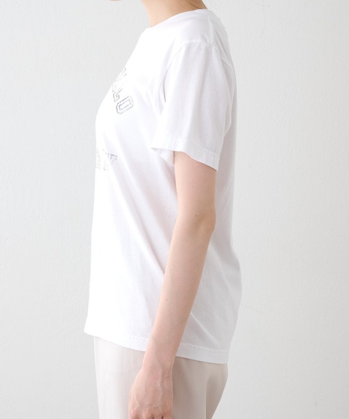 「Whim Gazette」 半袖Tシャツ FREE ベージュ レディース_画像3