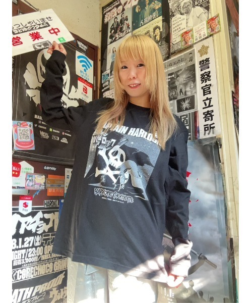 tシャツ 宇宙海賊キャプテンハーロック ロングスリーブTシャツ(2977年