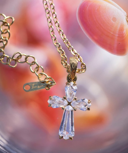 IRIEBEACH（アイリービーチ） ネックレス ice cross necklace