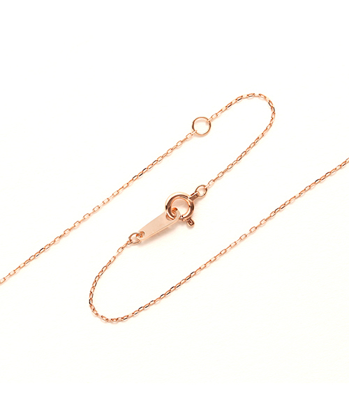 BLOOM（ブルーム） ネックレス 11月誕生花 K10 ピンクゴールド