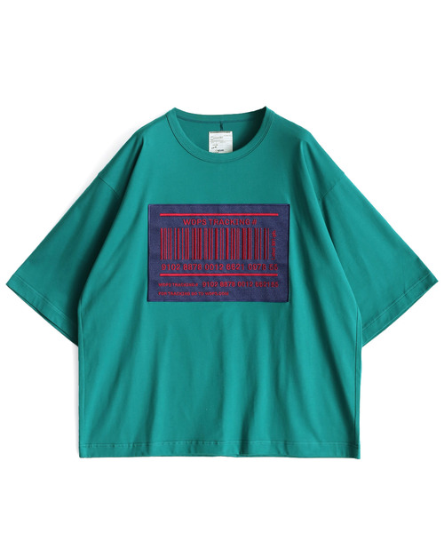 SHAREEF（シャリーフ） tシャツ Tシャツ BAR CODE” S/S BIG-T