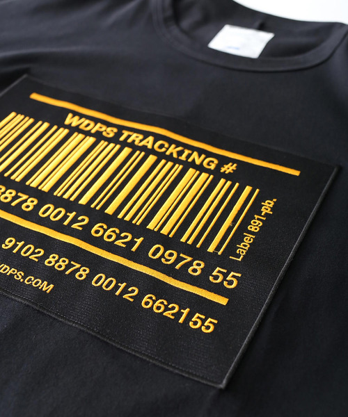 SHAREEF（シャリーフ） tシャツ Tシャツ BAR CODE” S/S BIG-T
