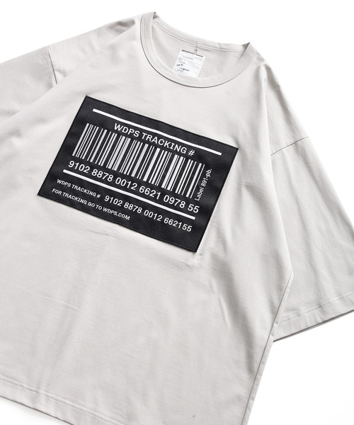 SHAREEF（シャリーフ） tシャツ Tシャツ BAR CODE” S/S BIG-T