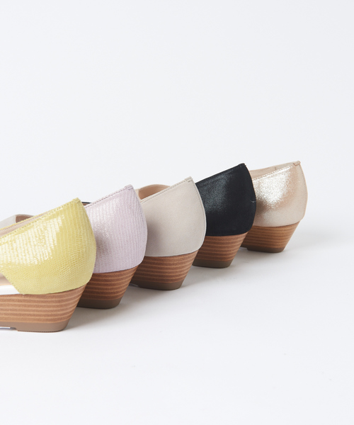 PICHE ABAHOUSE バタフライカットオープントゥパンプス PICHE ABAHOUSE パンプス スタッフ一押し☆バタフライカット