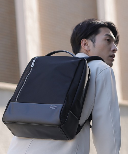 熱販売 リュック Pro Sperity Union Station別注 シンセティックレザー ナイロンバックパック バッグ Zozotown 店 Zozotown シンセティックレザー ナイロンバックパックファッション 通販 最大級 の