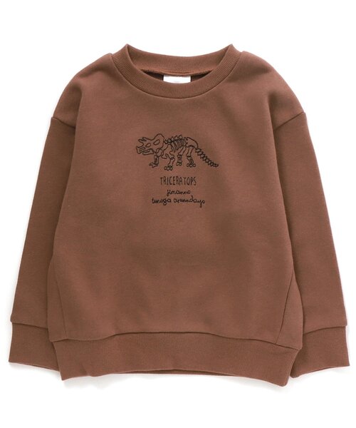 BREEZE スウェット 恐竜化石刺繍トレーナー キッズ : ZOZOTOWN