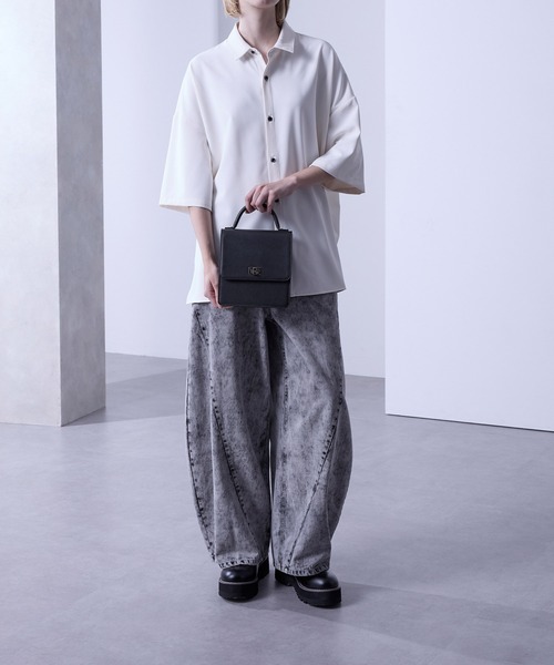 激安通販の Loose ショルダーバッグ 2way スクエアショルダーミニバッグ バッグ