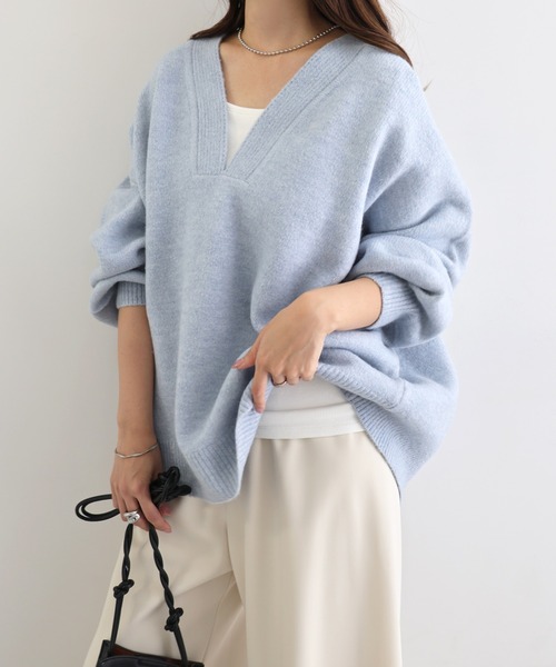 センソユニコ　中古　イム　レディース　トップス　ニット　Ｖネック　長袖　美品　 ショッピングゴー shoppinggo ニットセーター レディース 長袖 V