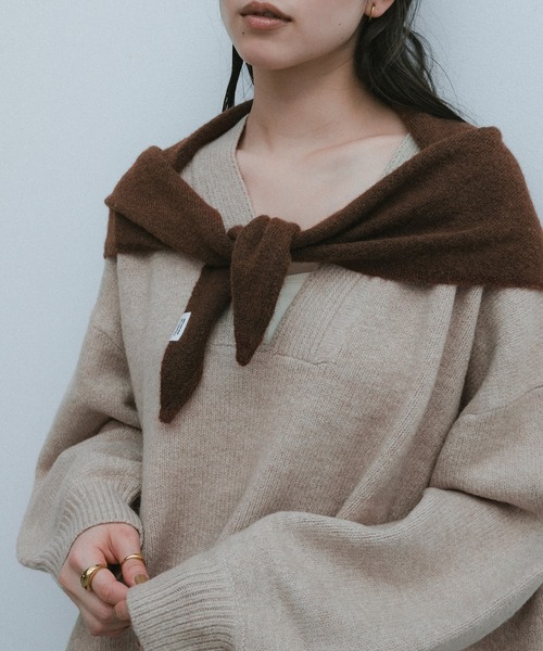 andme（アンドミー） ニット セーター 「新色追加」オーバーサイズV