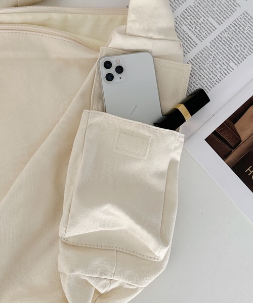 CLEA ショルダーバッグ バッグ 「A4サイズ対応」スマホポケット付き