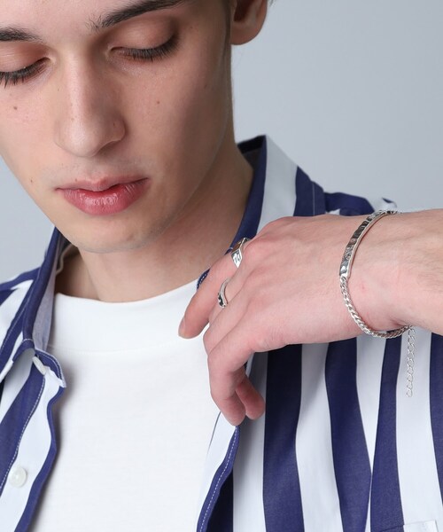 TAKEO KIKUCHI 925シルバー ブレスレット TAKEO KIKUCHI ブレスレット 「MADE IN JAPAN」シルバーチェーン