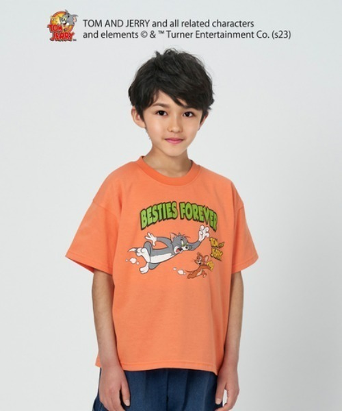 新品♡ TOM＆BOY! 半袖Tシャツ サイズ10 ♡ Right-on tシャツ 「TOM and JERRY」プリントTシャツ キッズ