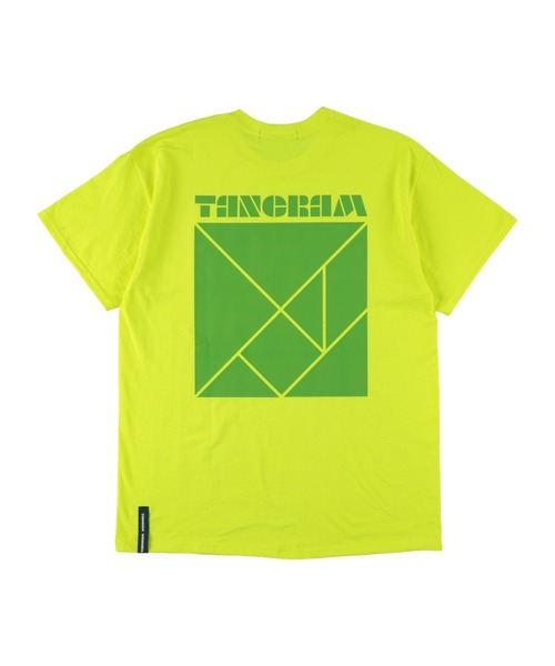 TANGRAM Tシャツ　軽量ポリエステル TANGRAM（タングラム） tシャツ Tシャツ NEON LOGO TEE メンズ