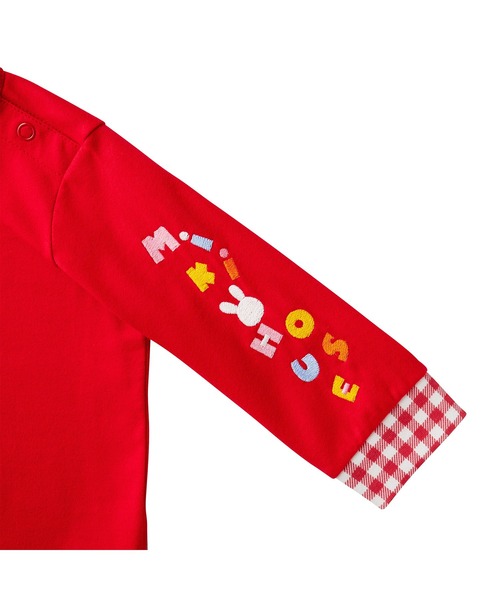MIKI HOUSE（ミキハウス） tシャツ うさこ長袖Tシャツ キッズ 子供服