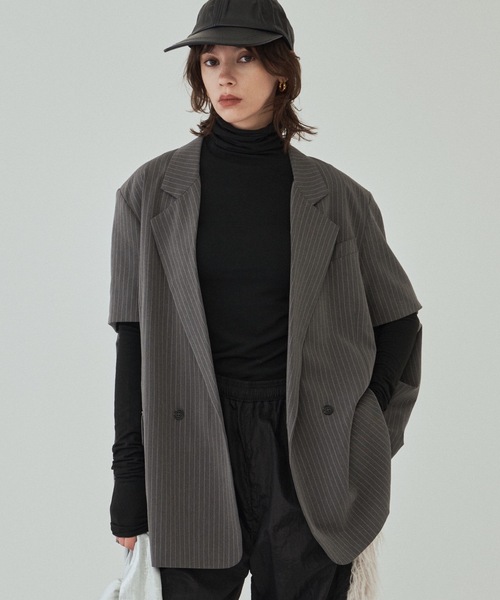 トップス N.E tシャツ Super long sleeve inner top/スーパーロングスリーブ