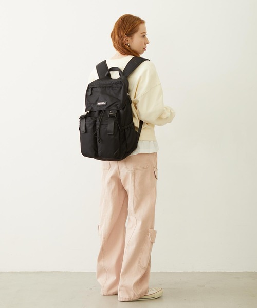 MILKFED.（ミルクフェド） デイバック リュック 「18.8L」LOGO PLATE