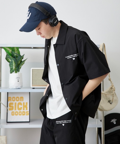 kaoyorinakami パンツ letter ripstop pantst / レターリップス