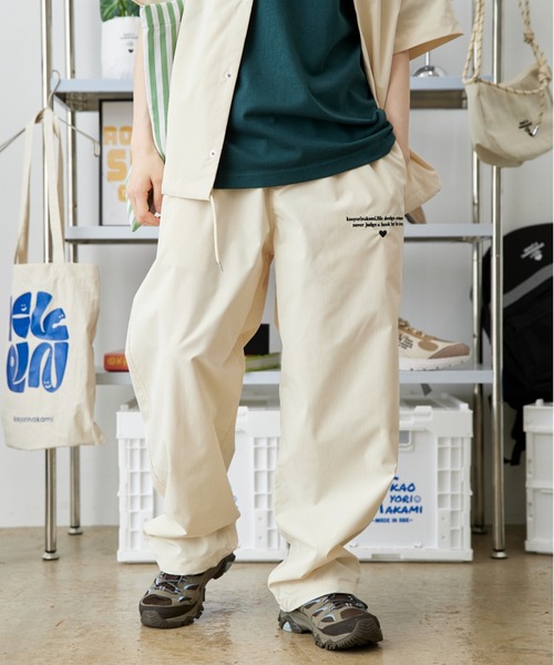 kaoyorinakami レターリップストップパンツ letter ripstop pantst / レターリップストップパンツ（その他