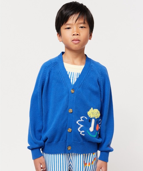 BOBO CHOSES（ボボショーズ） カーディガン Happy Mask cardigan