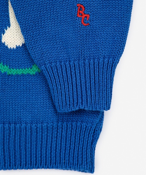 BOBO CHOSES（ボボショーズ） カーディガン Happy Mask cardigan