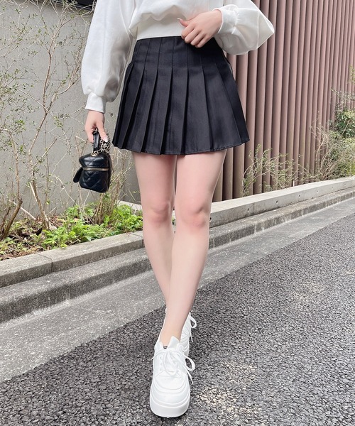 MIIA（ミーア） スカート プリーツミニスカート : ZOZOTOWN Yahoo!店