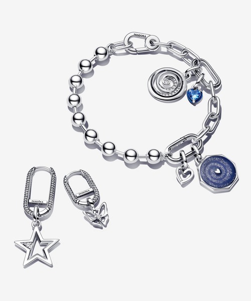 チャーム PANDORA CHARM PANDORA（パンドラ） チャーム バタフライ ミニ ダングル チャーム