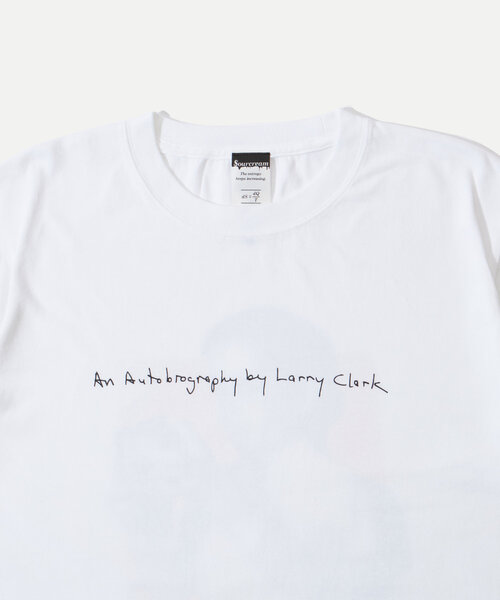 Sourcream tシャツ Tシャツ 「Sourcream×Larry Clark」Larry