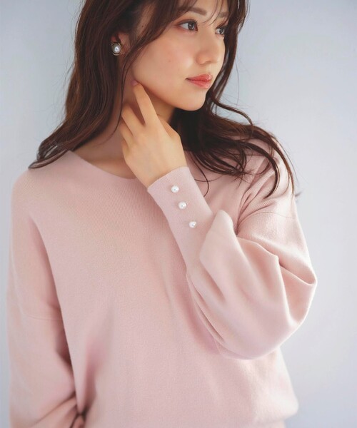ニット セーター フワユルVネックプルオーバー レディース HEILIS ニット セーター 深Vネックプルオーバーニット