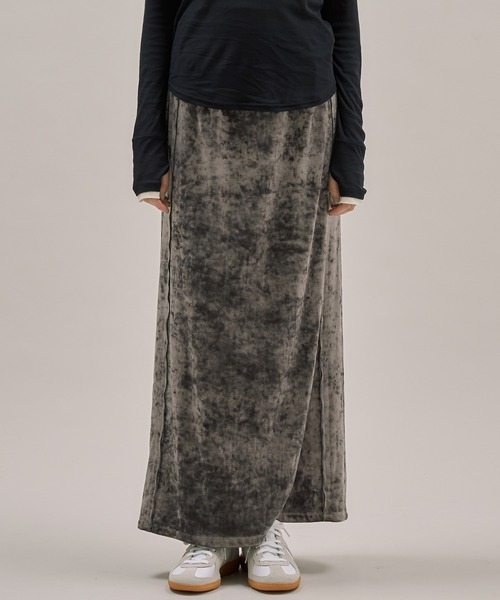 PUBLIC TOKYO（パブリックトウキョウ） スカート ベロアナロースカート