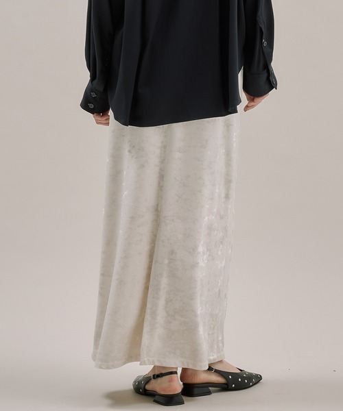 PUBLIC TOKYO（パブリックトウキョウ） スカート ベロアナロースカート