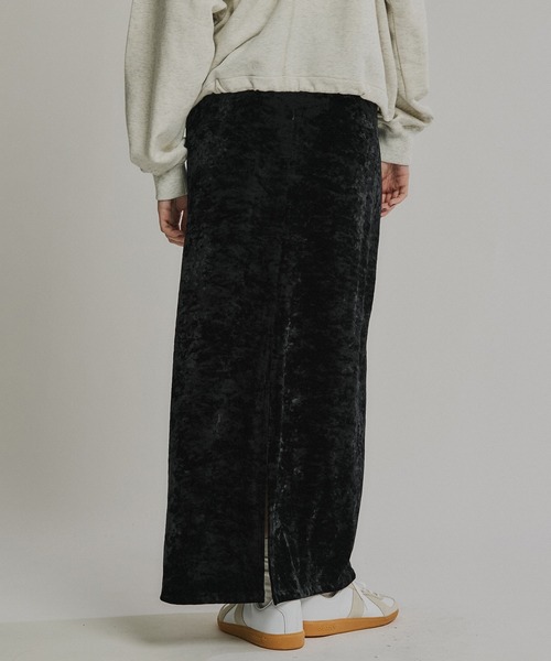 PUBLIC TOKYO（パブリックトウキョウ） スカート ベロアナロースカート