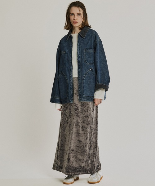 PUBLIC TOKYO（パブリックトウキョウ） スカート ベロアナロースカート