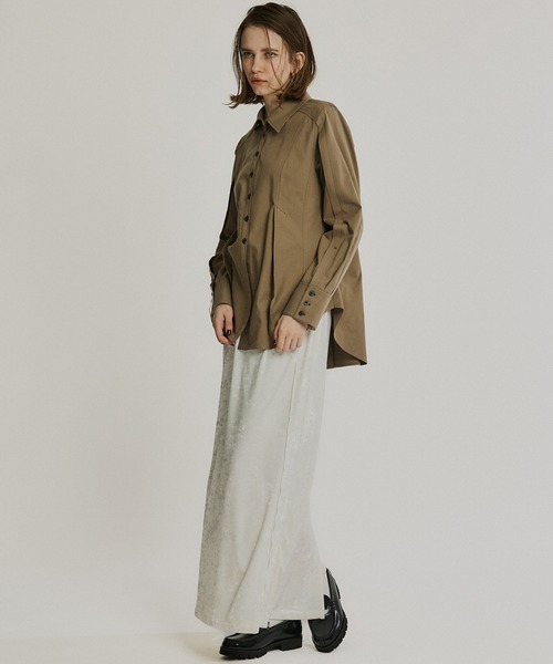 PUBLIC TOKYO（パブリックトウキョウ） スカート ベロアナロースカート