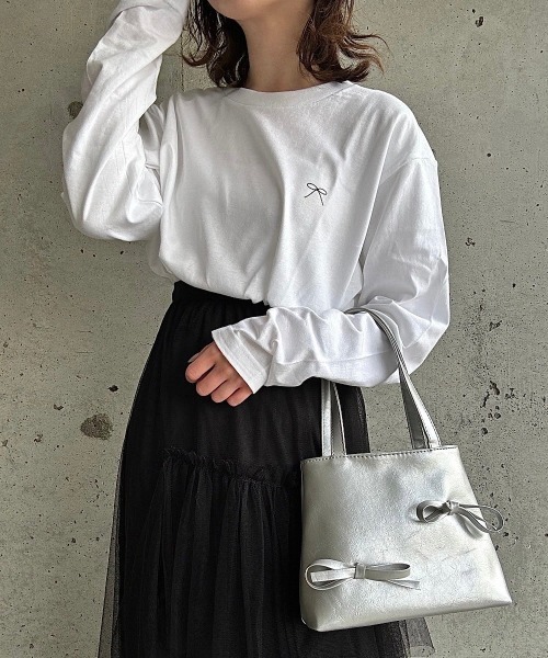 【即納】新品 ぬいぐるみ柄ワンポイントロンT & ロングパンツ オフホワイト 楽天市場】【在庫一掃SALE】【SALE】吸汗 速乾 ロンT 無地