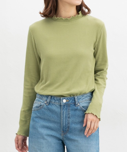 Honeys（ハニーズ） tシャツ メローハイネックT レディース