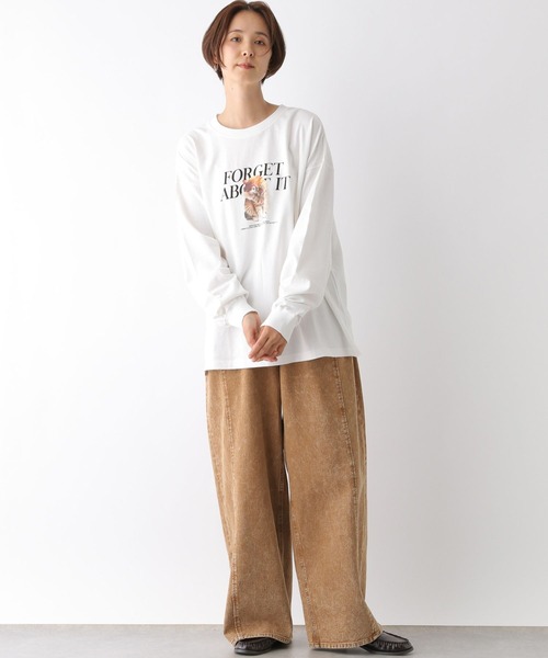 【新品】LEPSIM PETフォトT 猫 セール】PETフォトT 490665（Tシャツ/カットソー）｜LEPSIM