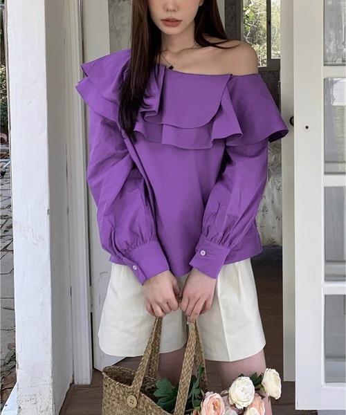 MAISON DE THERESE（メゾン ド テレーズ） ブラウス シャツ フレンチ