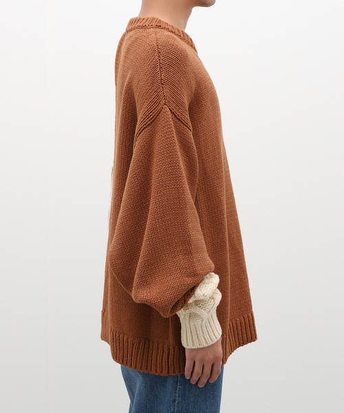 値下げ中 TOY DEVIL ROTOL FRANKEN KNIT BROWN 値下げ中 TOY DEVIL