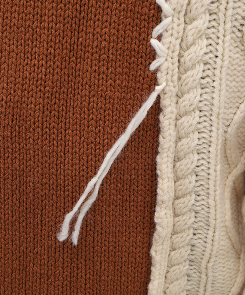 ★値下げ★ TOY DEVIL ROTOL FRANKEN KNIT BROWN ☆値下げ☆ TOY DEVIL ROTOL FRANKEN KNIT BROWN
