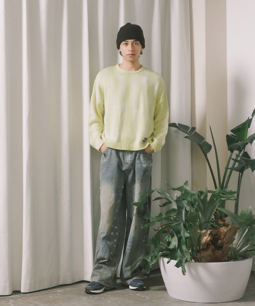 SPLR セーター ニット SPLR/エスピーエルアール Garment Dyed Crew