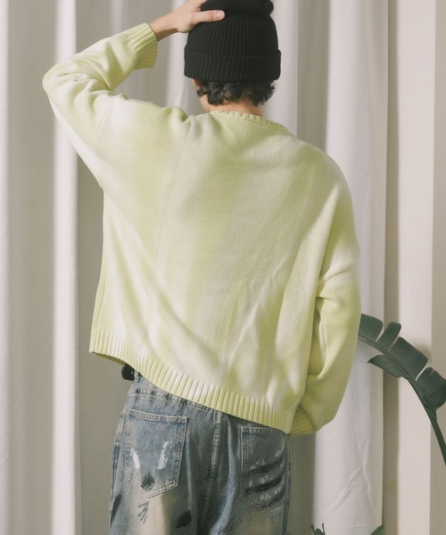 SPLR セーター ニット SPLR/エスピーエルアール Garment Dyed Crew