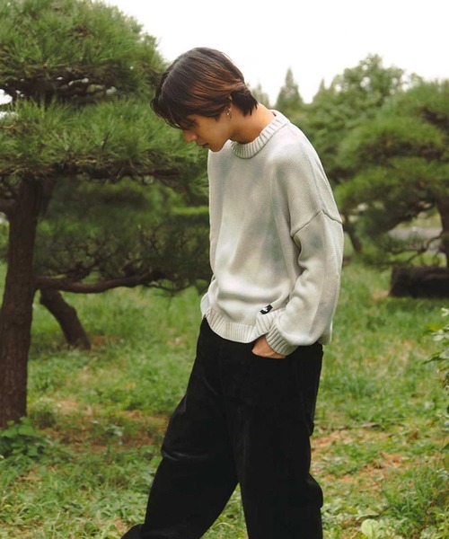 SPLR セーター ニット SPLR/エスピーエルアール Garment Dyed Crew