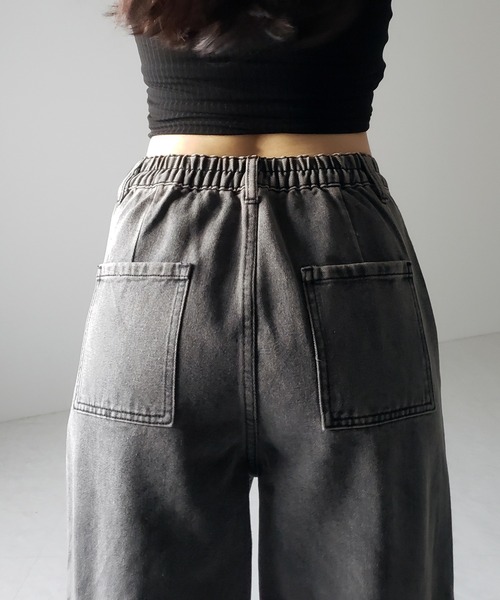 メンズ デニムパンツ ストレート サイドライン ボトムス Q00474 デニムパンツ（ライン柄）ファッション通販 - ZOZOTOWN