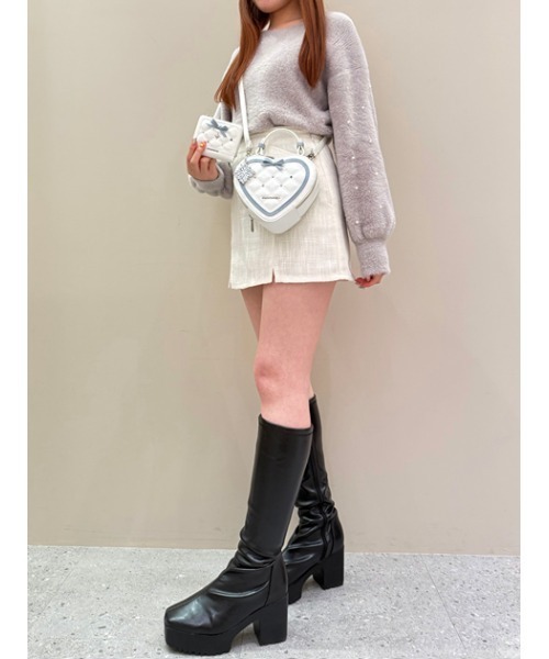 サマンサベガ（Samantha Vega ）/『アナと雪の女王』コレクション  ハート型ショルダーバッグ Samantha Vega（サマンサベガ） ショルダーバッグ バッグ 「アナと雪の