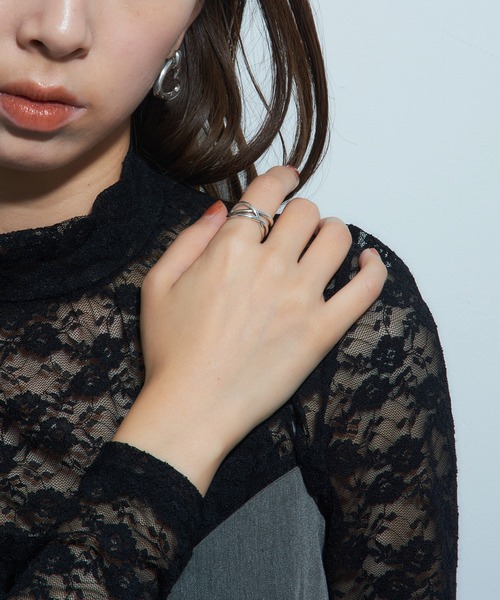 PHILIPPE AUDIBERT BAGUE ISAAC LAITON リング PHILIPPE AUDIBERT/フィリップ オーディベール] BAGUE BLAINE